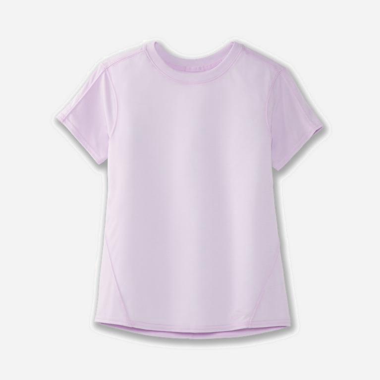 Brooks Distance Hardloopshirt voor Dames Roze (DIAPT-4072)